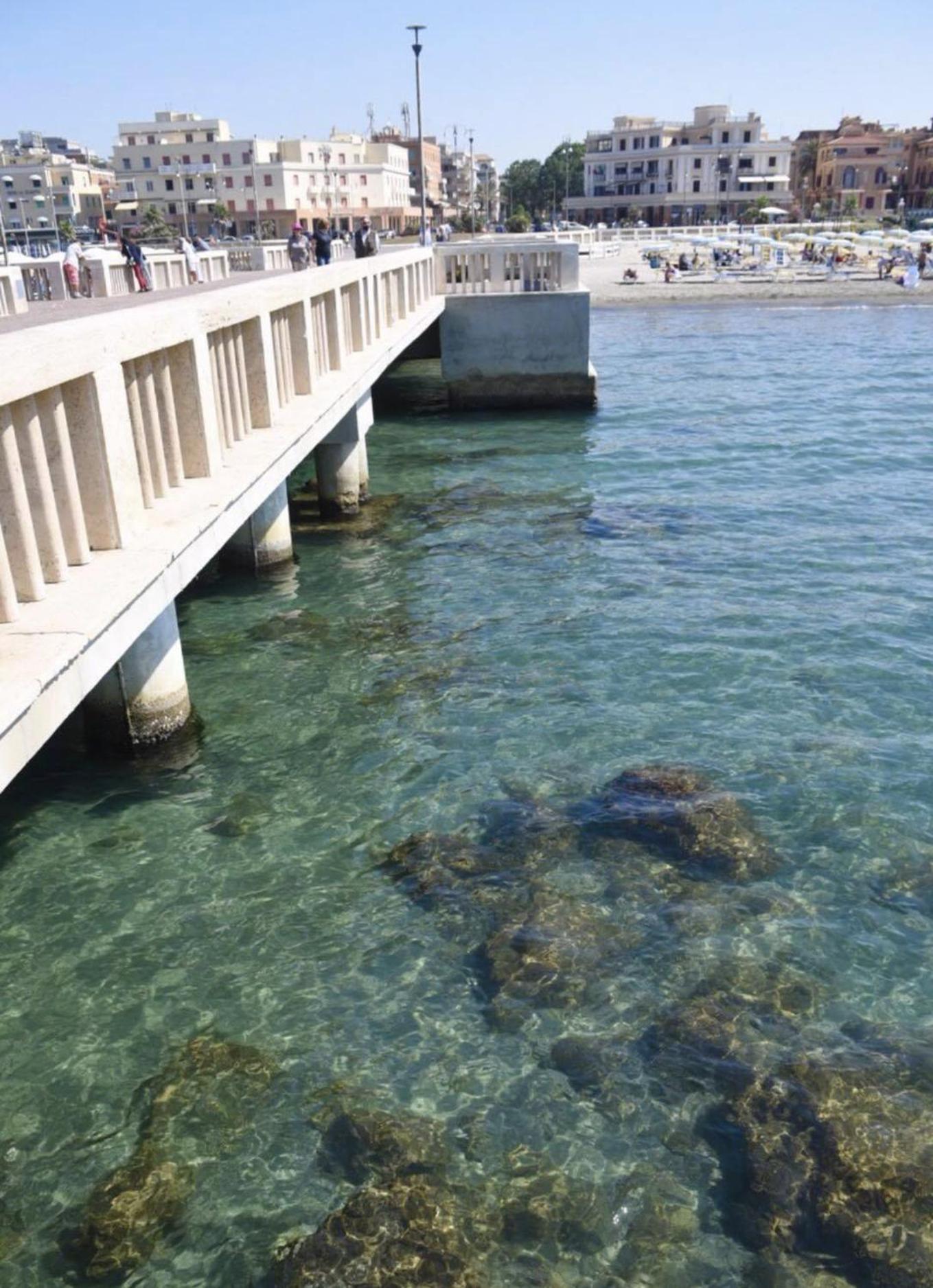 Piuma Celeste A Due Passi Dal Mare E Dal Centro Storico Lido di Ostia Dış mekan fotoğraf